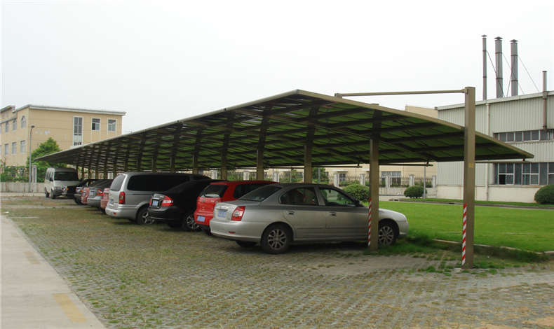 關(guān)于汽車停車棚對(duì)太陽能板的承重說明