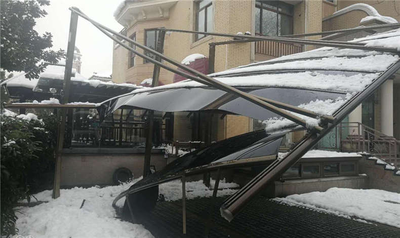 避免車棚倒塌，解決好這幾點