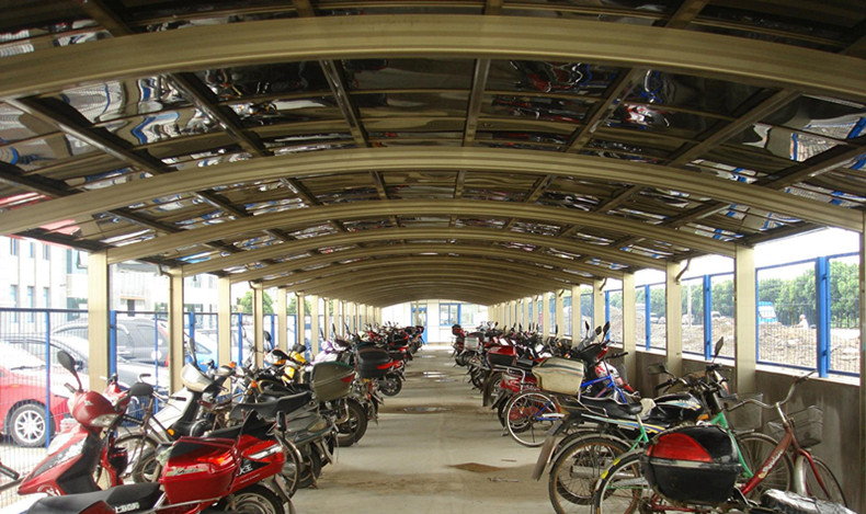 全國小區內都必須要安裝電動車車棚