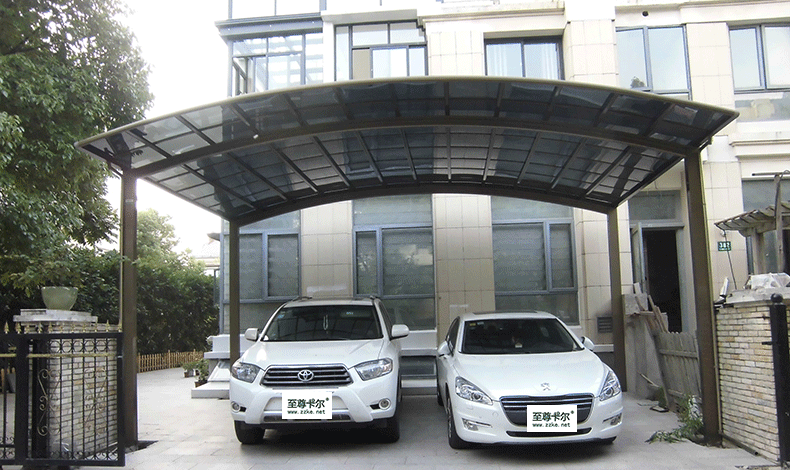 鋁合金車棚在當下城市，美妙的存在