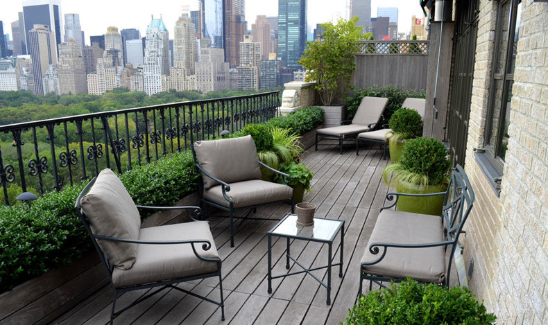 大家認為露臺這樣裝修好嗎？反正我是不贊同