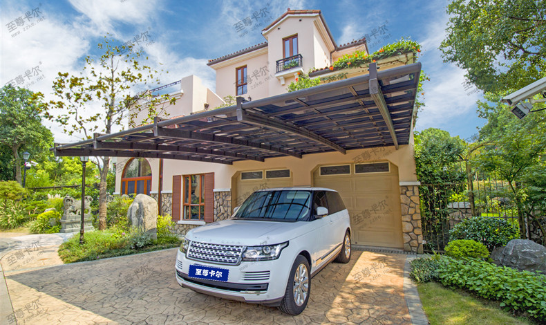 家用小轎車車棚最常用的幾種款式，看看你適合哪種