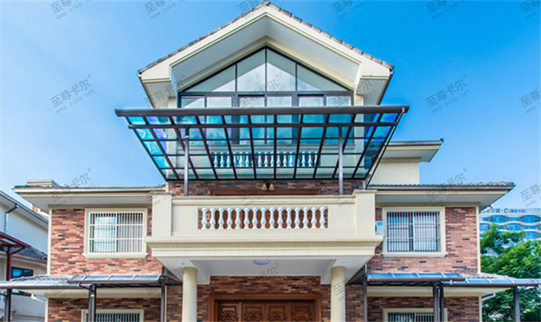 二樓露臺搭建玻璃雨棚?先看看這種材質