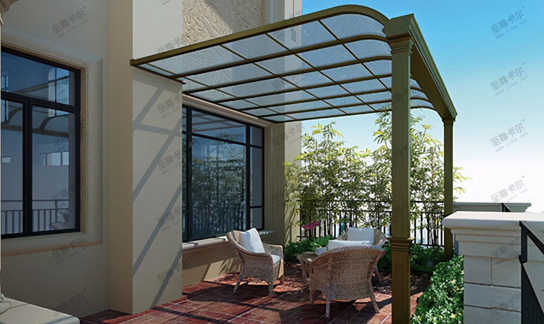 露臺雨棚還這么設計，你能想到嗎？