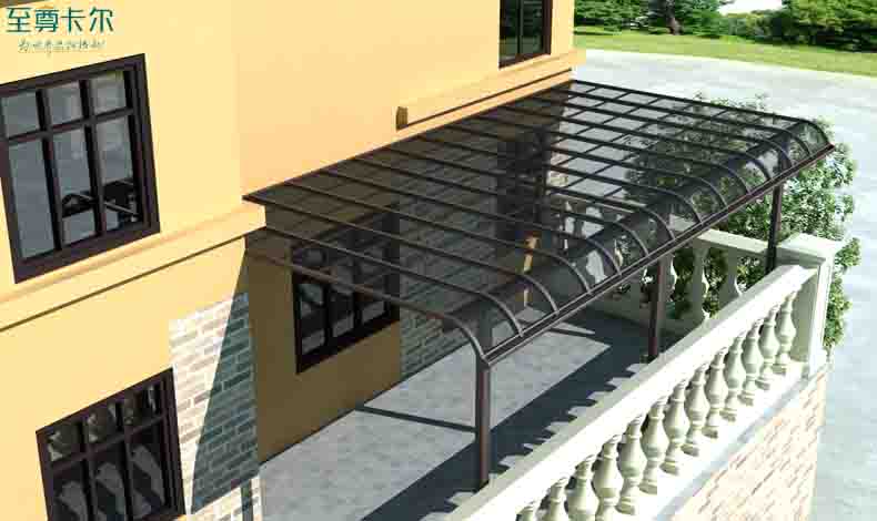 陽臺雨棚效果圖？雨棚材質(zhì)有哪些種類？