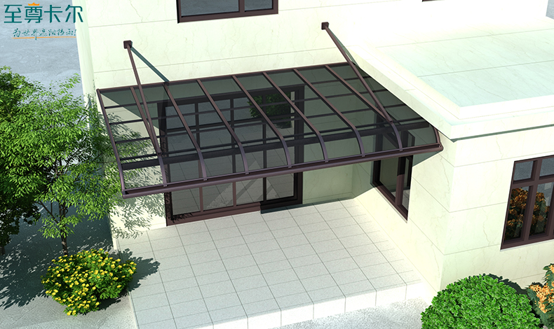 雨棚防噪音什么材料最好？雨搭防水用什么材料最好？