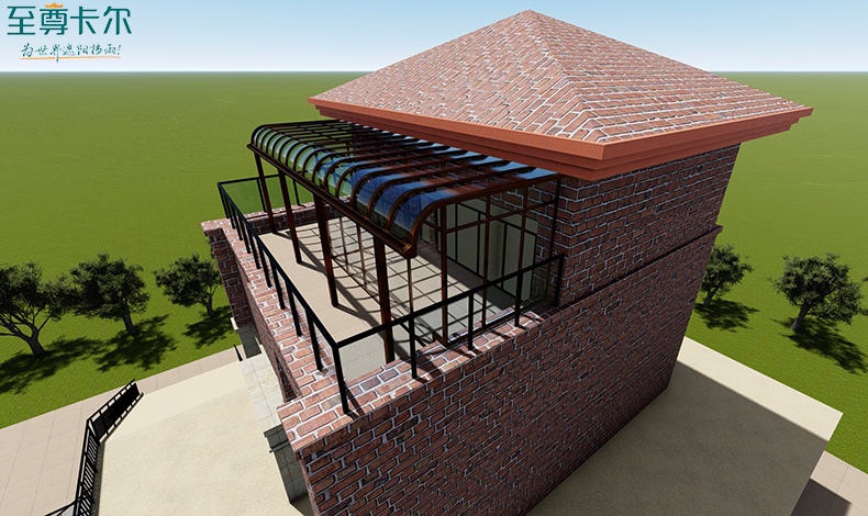 鄭州哪里可以定做雨棚？鋁合金雨棚多少錢一平?