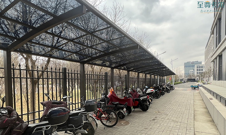 北京自行車棚制作？電動車雨棚？